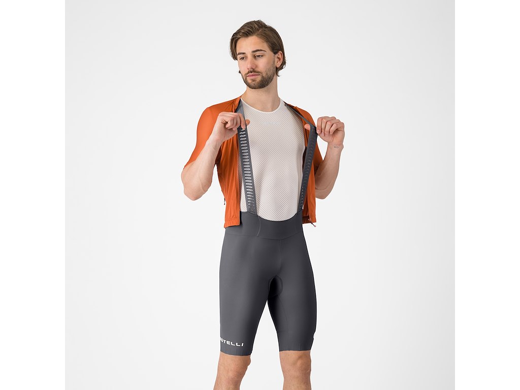 Castelli Espresso 2 Bibshort - Cykelshorts m/pude - Herre - Smoky Gray - M