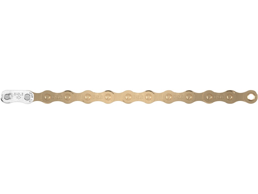 SRAM Eagle S500 Kæde 12 gear med 126 led og Powerlock - Gold
