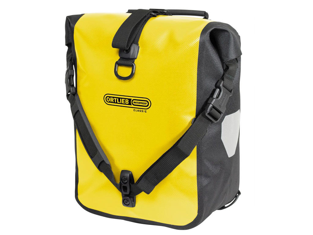Ortlieb - Sport-Roller Classic cykeltasker - 2 x 12,5 liter - Gul/Sort