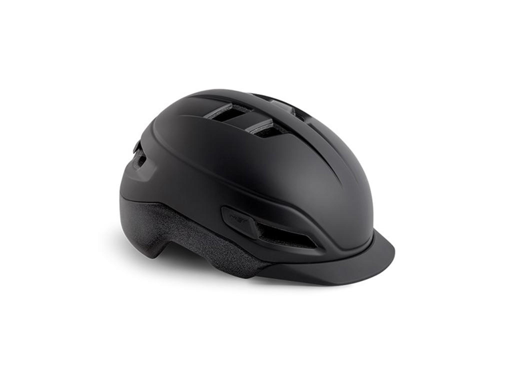 Met Grancorso S-Pedelec Cykelhjelm sort/refleks