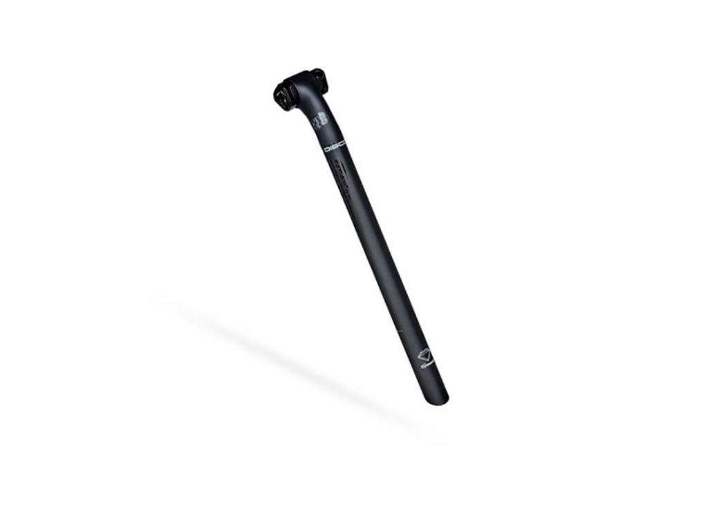 PRO Discover - Gravel sadelpind 31,6mm - 20mm offset - 320mm lang - Sort