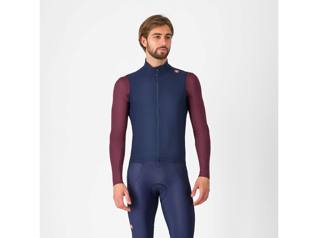 Castelli Espresso Vest - Cykelvest - Belgian Blue - XL