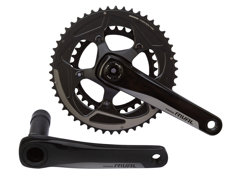Sram Rival 22 - Kranksæt - 50/34T - BB30 - 175 mm - 2 x 11 gear