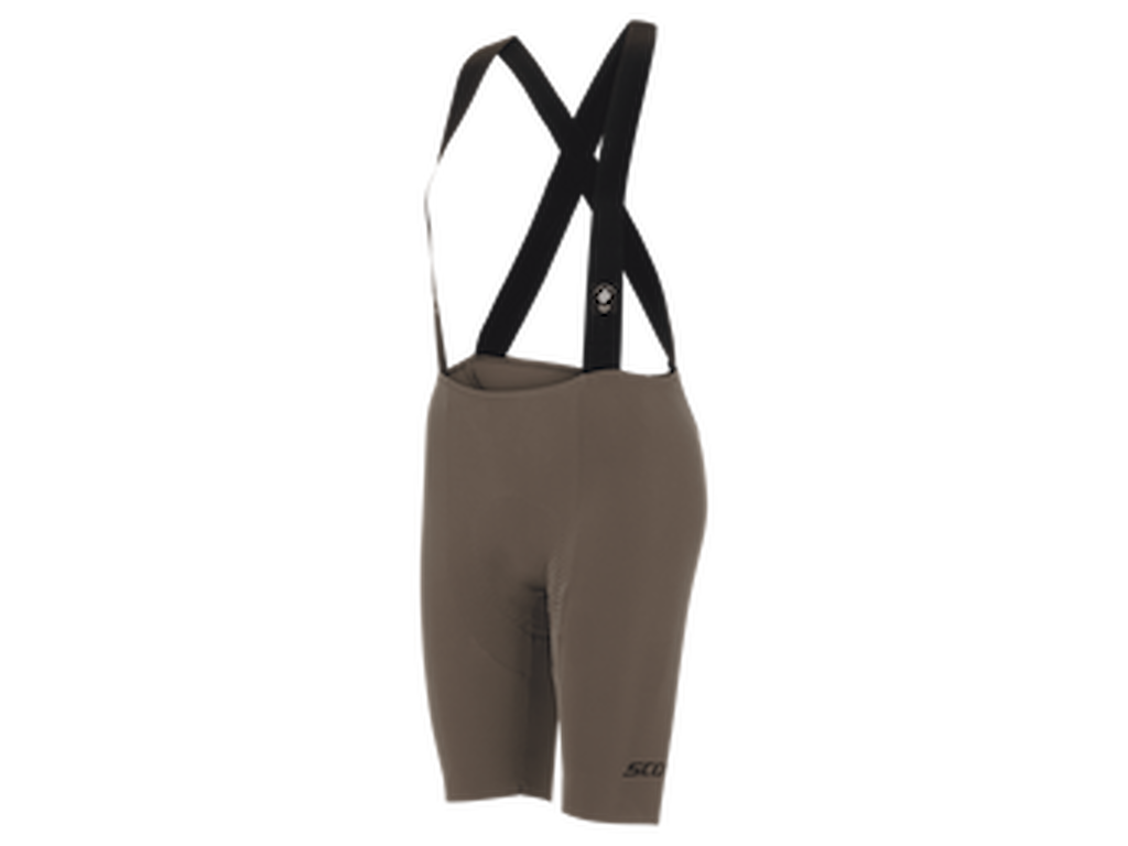 SCOTT Ultd ++++ Bib Shorts - Cykelshorts m/pude - Dame - Wood Grey - Str. L