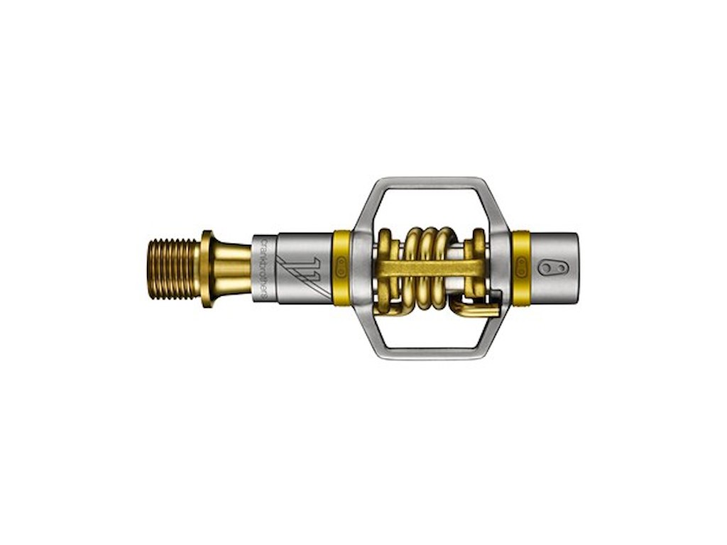 Crankbrothers Eggbeater 11 sølv/guld