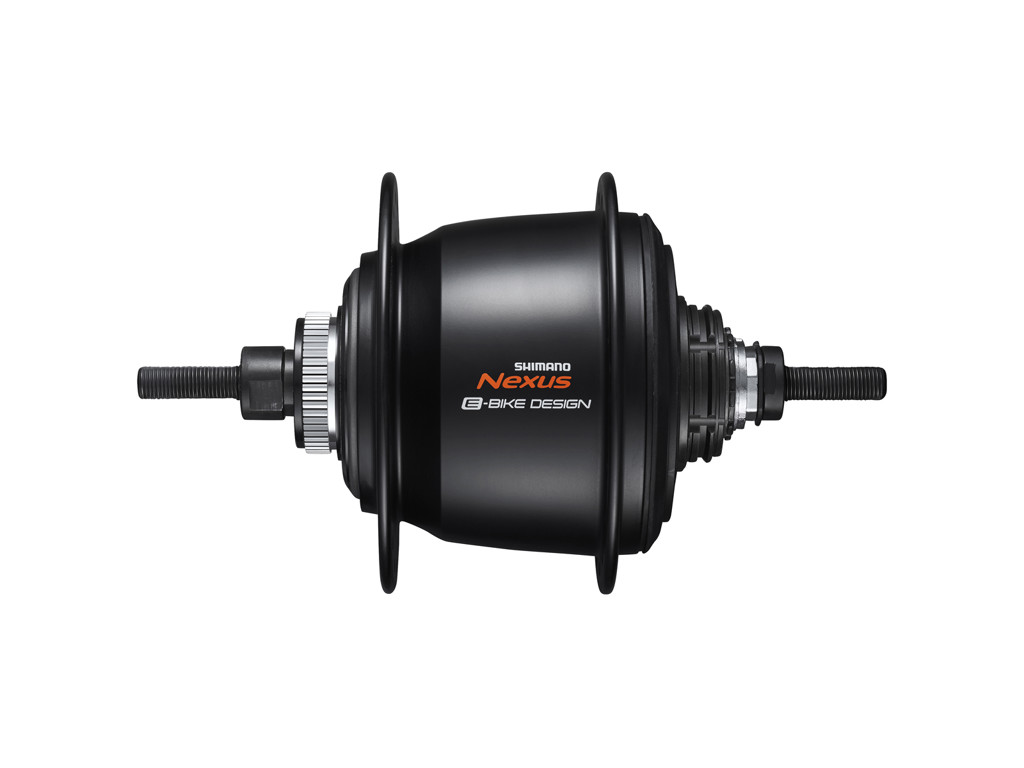 Shimano Nexus - Bagnav med 5 gear og til skivebremse - Type SG-C7000-5-DAL - Sort