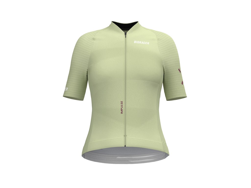 Bioracer Icon Jersey - Cykeltrøje - Korte Ærmer - Dame - Pistachio Milk - XS