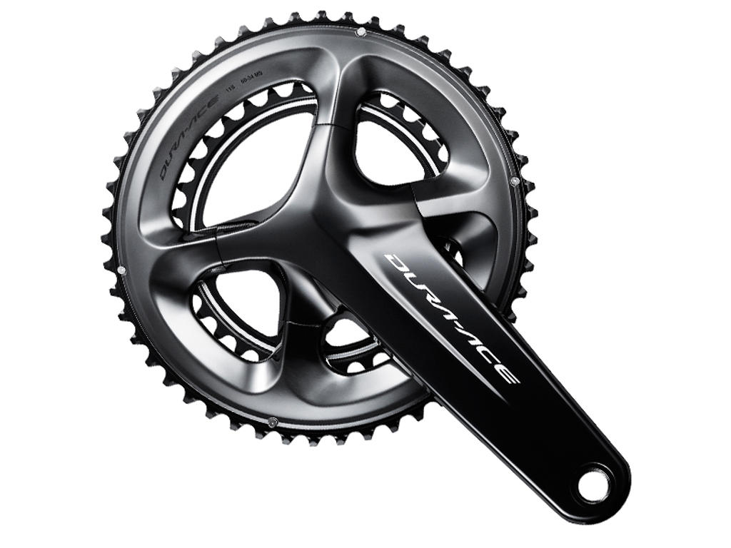 Shimano Dura Ace FC-R9100 - Dobbelt kranksæt - 52-36 tands - 172,5 mm.