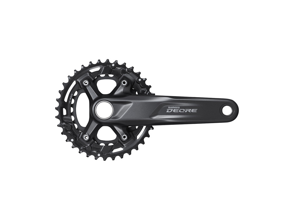 Shimano Deore - Kranksæt 2x11 gear - 26/36 tands - 175mm pedalarme - M5100-2