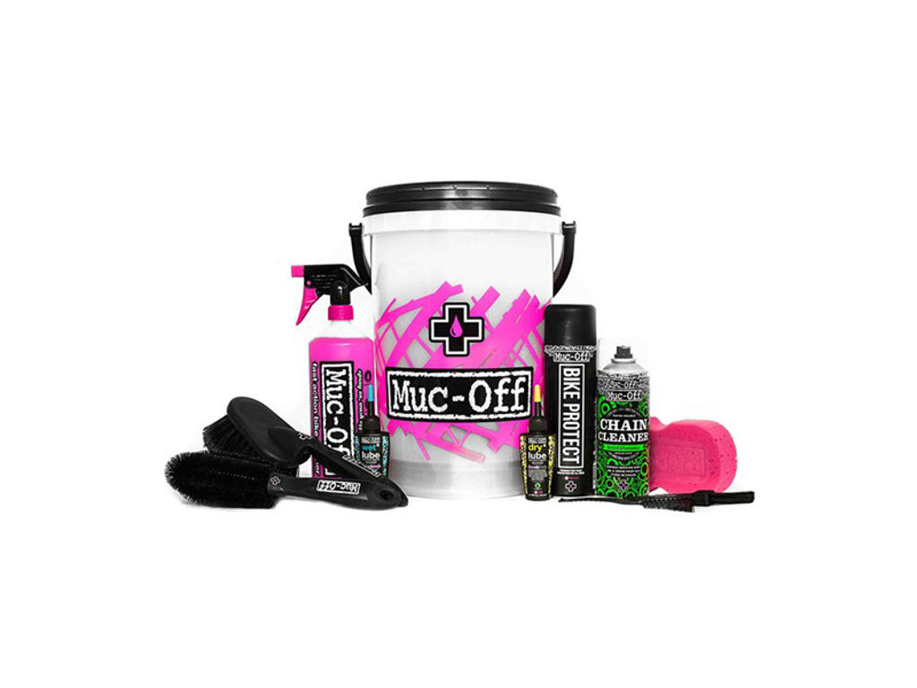 Muc-Off Bucket Kit - Rengørings- og vedligeholdelsessæt til cykler
