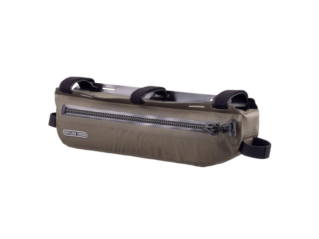 Ortlieb Frame-Pack Toptube - Graveltaske - 4 L - Dark Sand