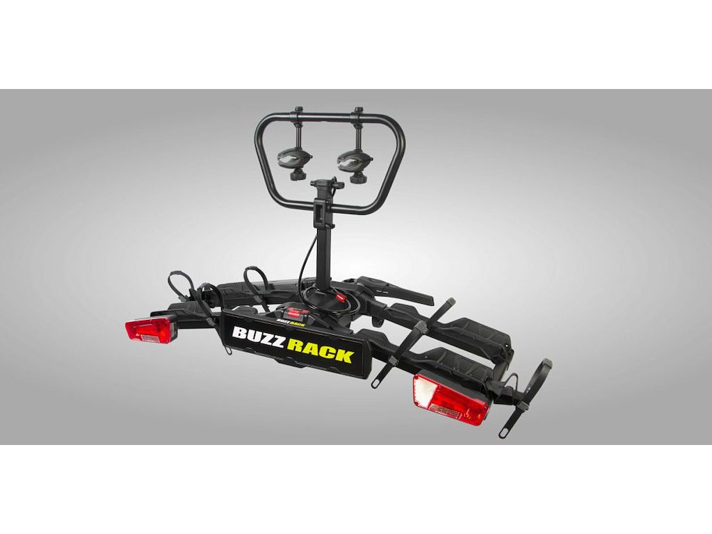 Buzzrack Scorpion Pro 2 - Cykelholder til 2 cykler - 13 pol - Sammenklappelig
