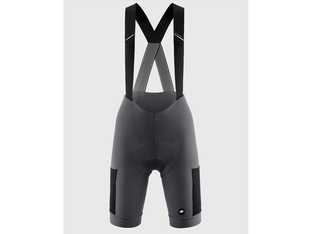 Assos TACTICA KIESKAFER Bib Shorts T5 - Cykelshorts - Dame - Robust Grey - L