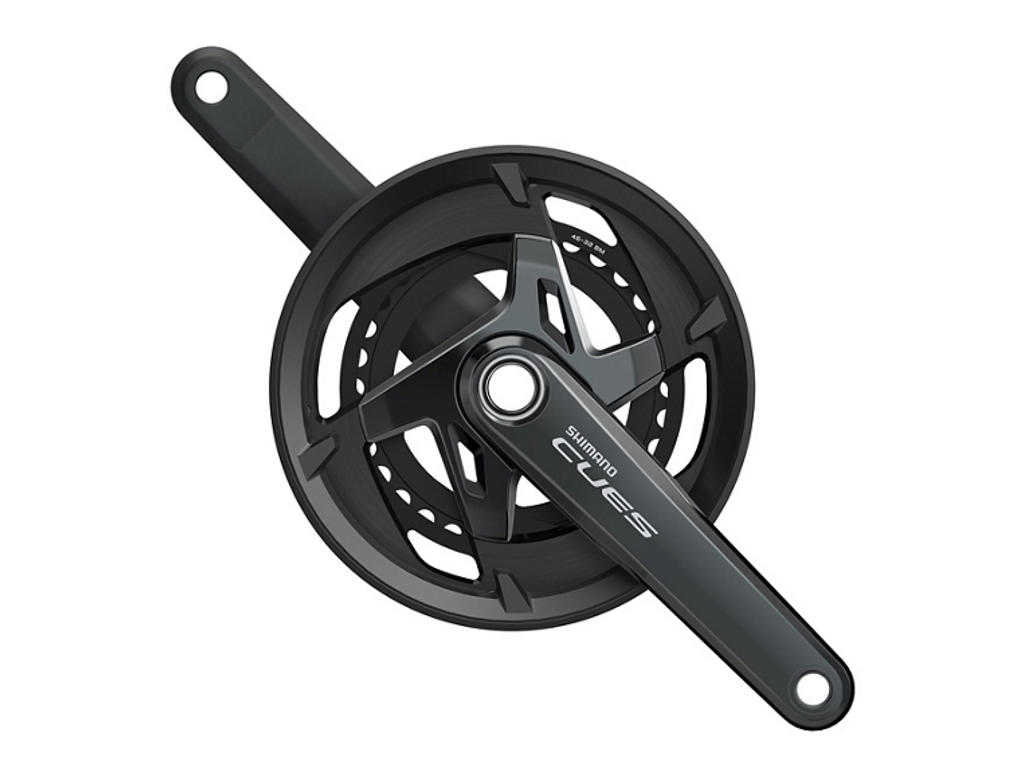 Shimano Cues Kranksæt - 46-32T - 11 speed - 170mm pedalarm -Inkl. Kædeskærm - FC-U8000-2
