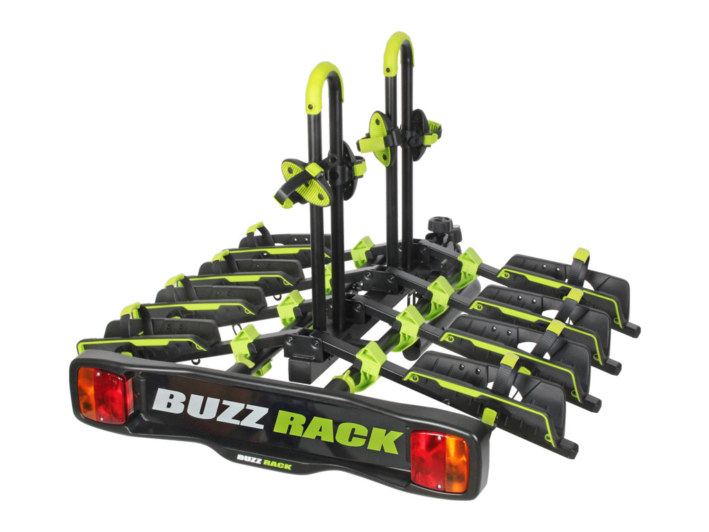 Buzzrack Buzzwing 4 - Cykelholder til 4 cykler - Sammenklappelig