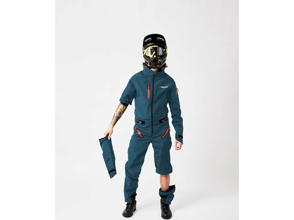 Dirtlej Dirtsuit SFD Edition - Heldragt - Greenblue cherry - S