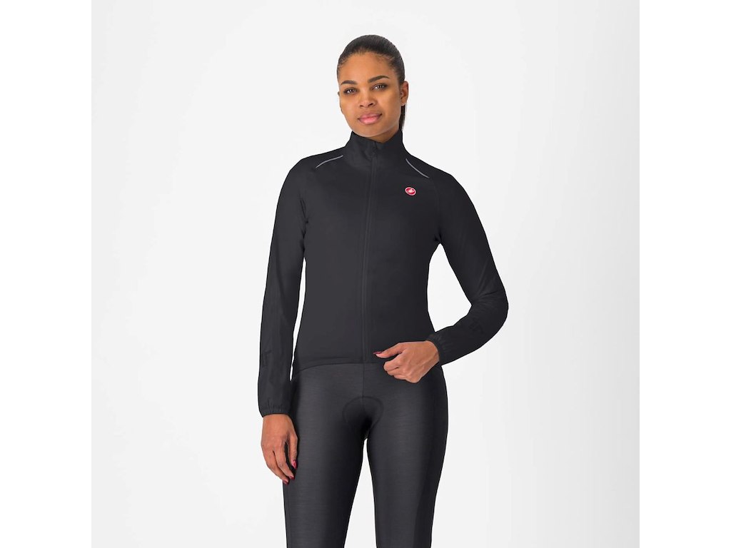 Castelli Emergency 3 Women's Rain Jacket - Regnjakke - Dame - Light Black - XS