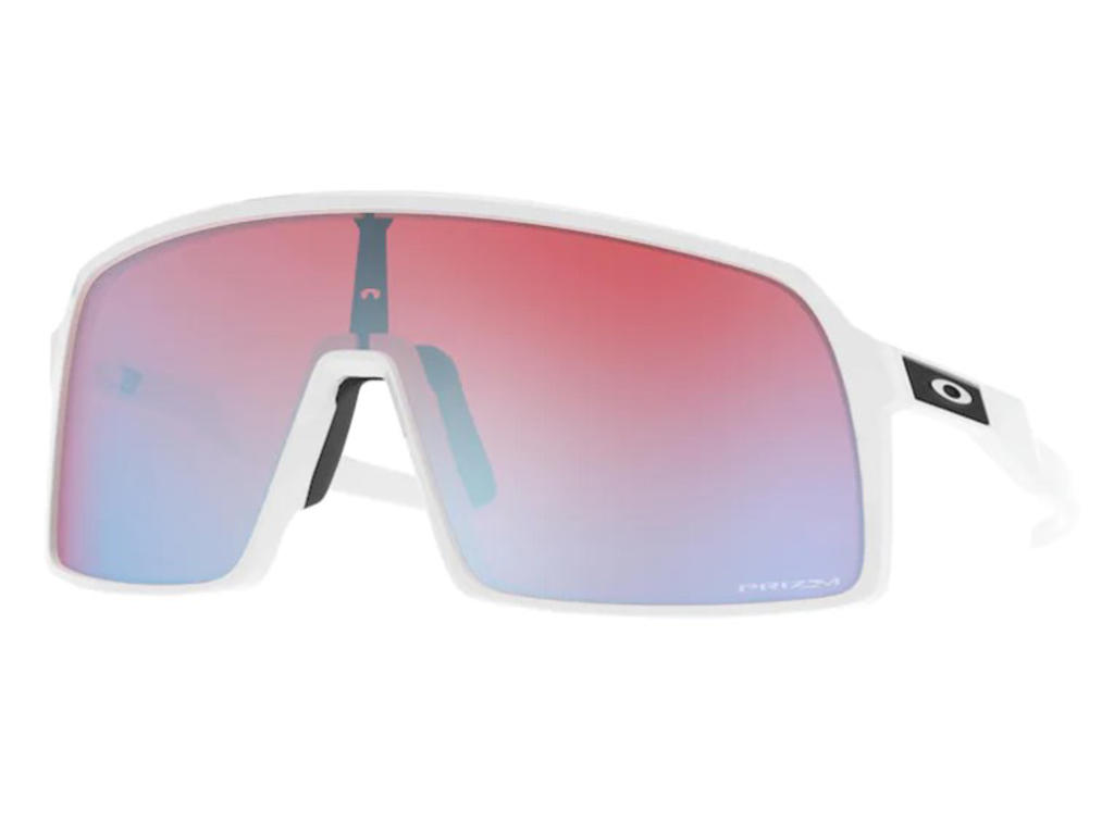 Oakley Sutro - Cykelbrille - Prizm Snow Sapphire/Polished White