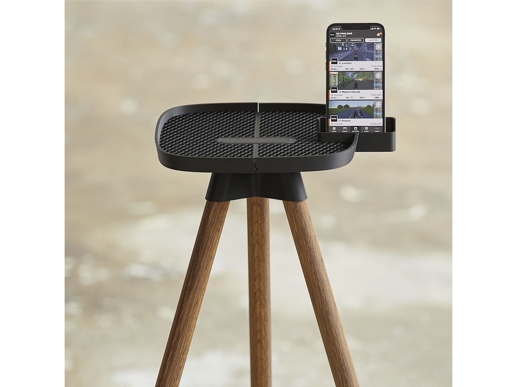 Tons Tray - Bord Med Mobilholder - Smoked Oak
