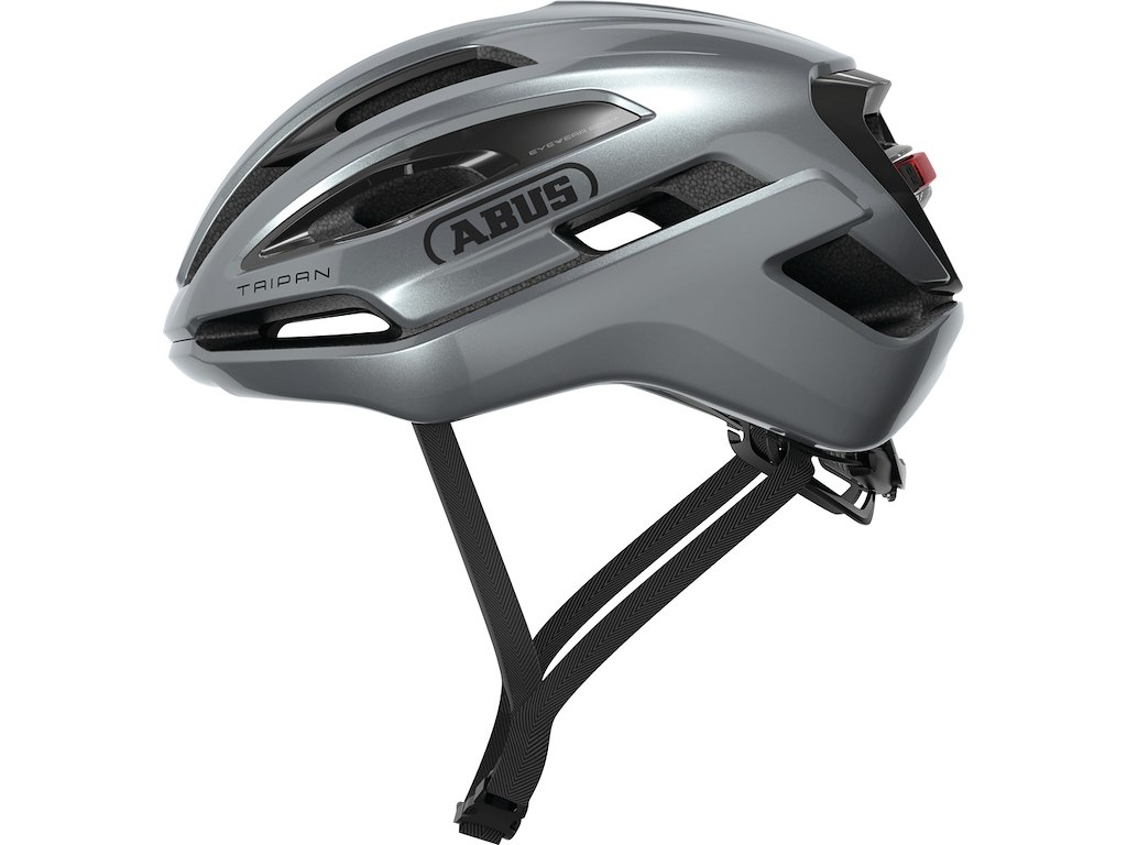 ABUS Taipan LED - Cykelhjelm - Graphite Silver - Str. L / 57-61 cm