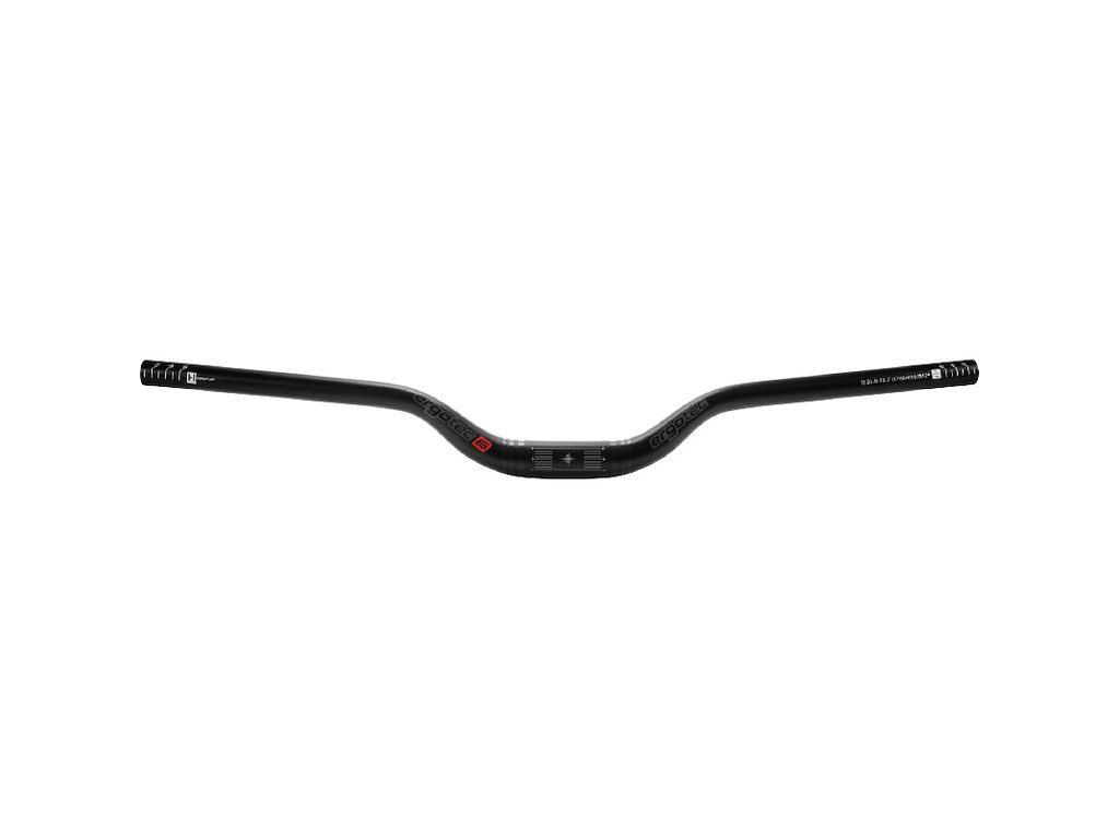 Ergotec Riser Bar 50 MTB ø35,0 780mm bred - Safety level 6 - Sort