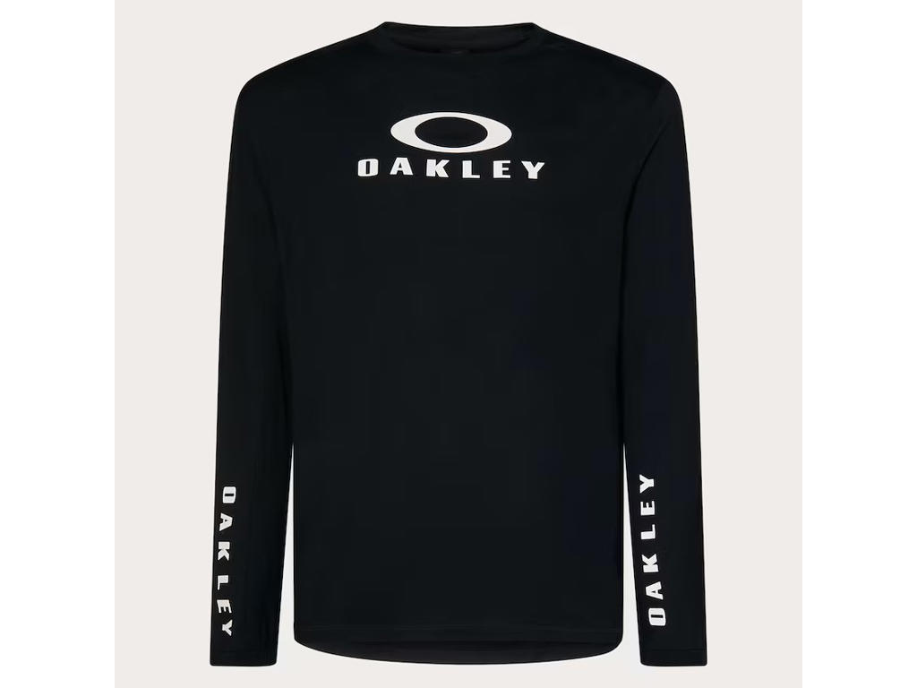 Oakley Seeker Flow IS - Cykeltrøje - Lange Ærmer - Sort - Herre - L