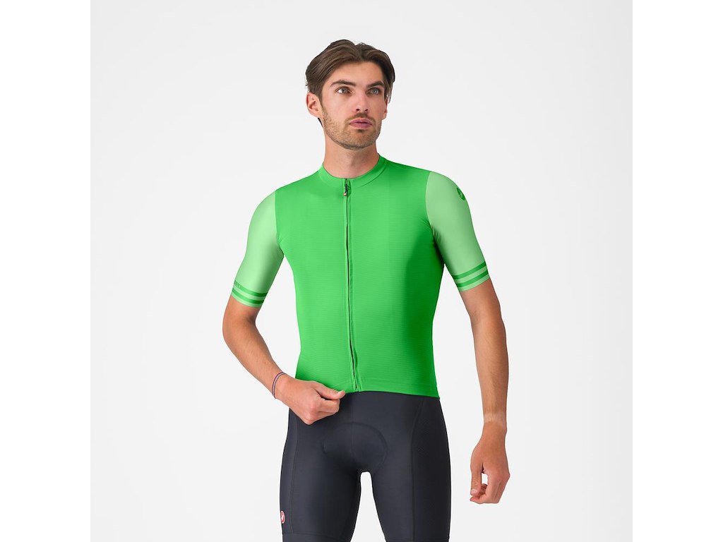 Castelli Prologo Lite 2 Jersey - Cykeltrøje - Korte Ærmer - Herre - Kelly Green - L