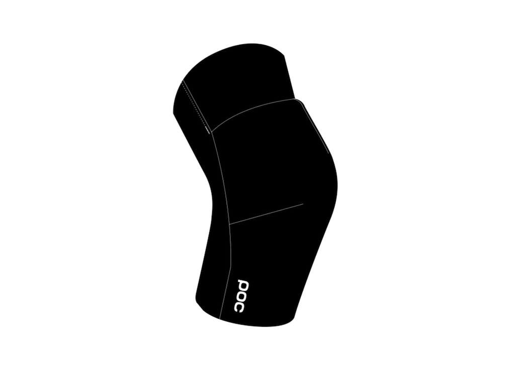 POC VPD Max Knee - Knæbeskytter - Uranium Black - Str. XL