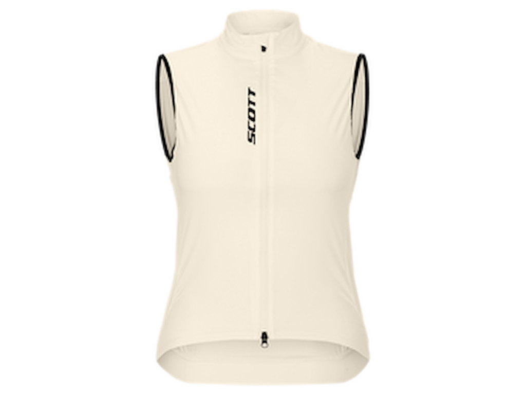 SCOTT Pro Windbreaker Vest - Cykelvest - Dame - Hvid - Str. XL