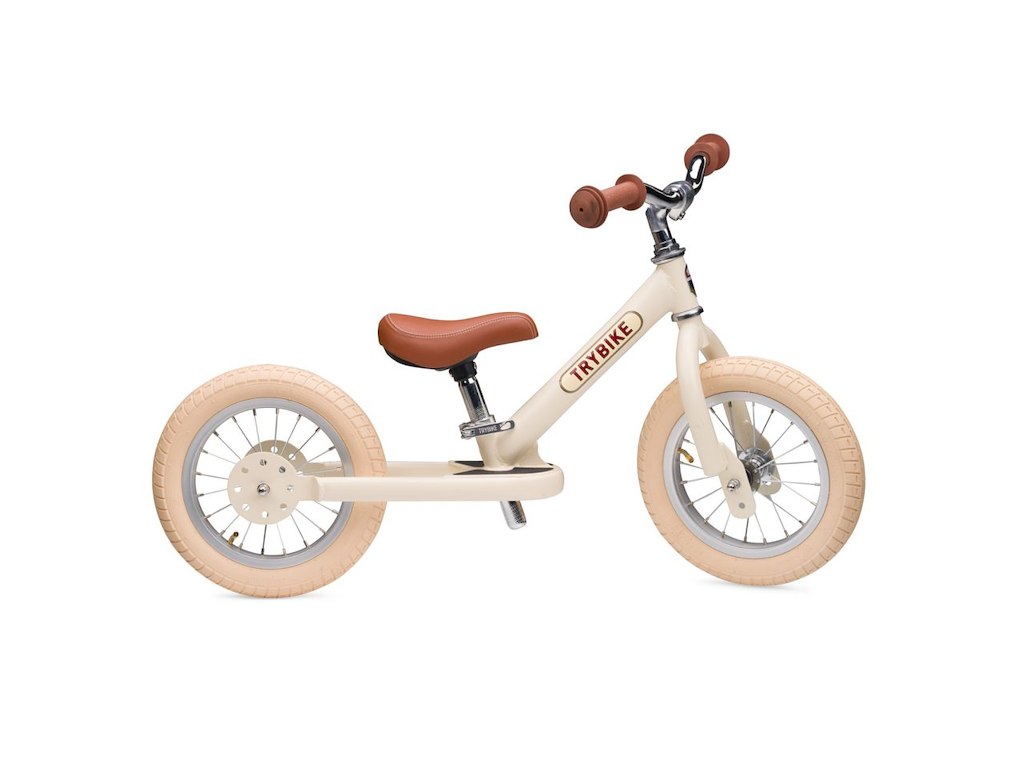 Trybike Balance/Løbecykel 2 Hjul creme