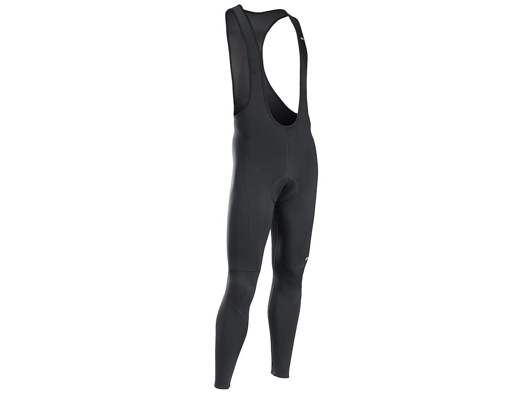 Northwave Active GEL Lange bukser med seler - Herre - Sort - Str. - XL