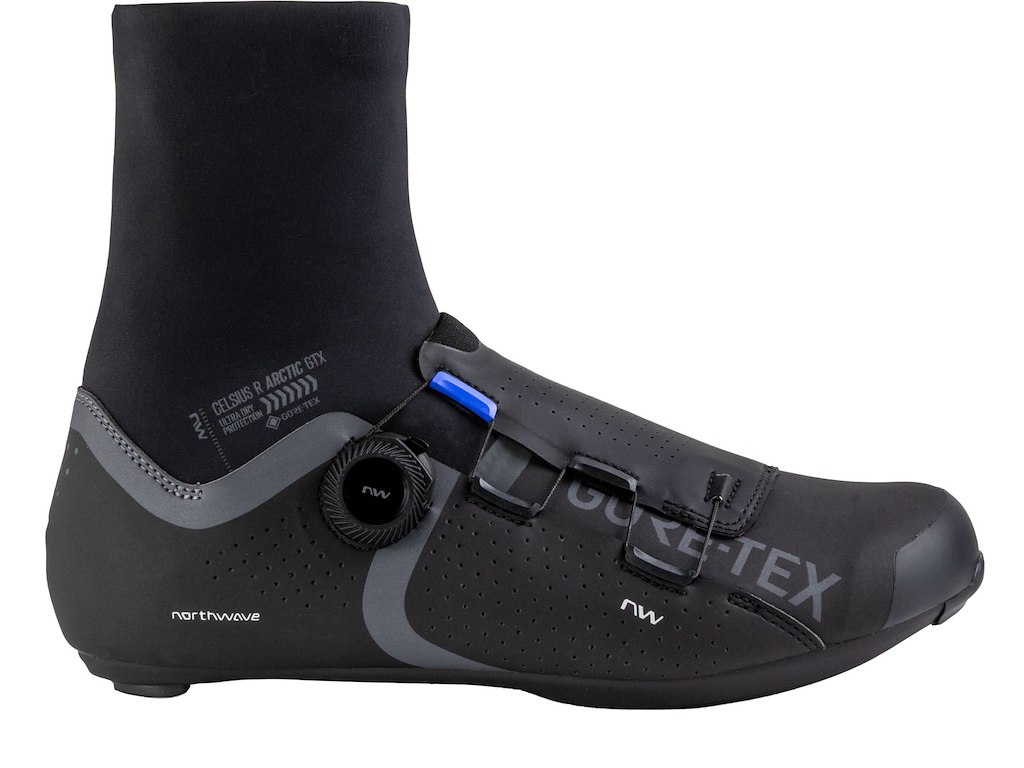 Northwave Celsius Arctic GTX Cykelsko Road - Herre - Sort/grå - Str. - 38