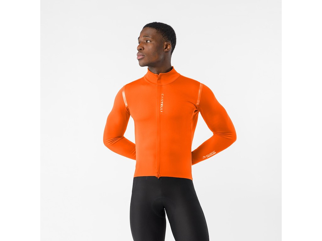 Castelli Perfetto 4 Jacket - Cykeljakke - Herre - Brilliant Orange - Str. XL