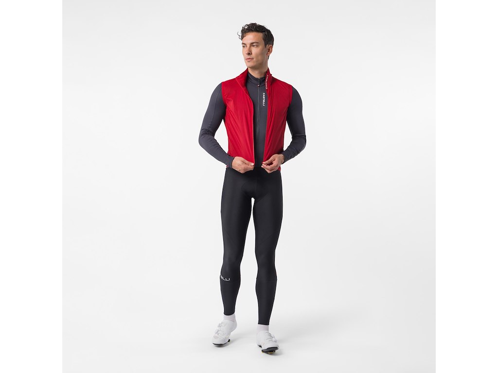 Castelli Transition Air Vest - Cykelvest - Herre - Rich Red - Str. S