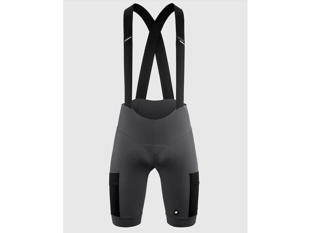 Assos TACTICA KIESKAFER Bib Shorts T5 - Cykelshorts - Herre - Robust Grey - XXXL