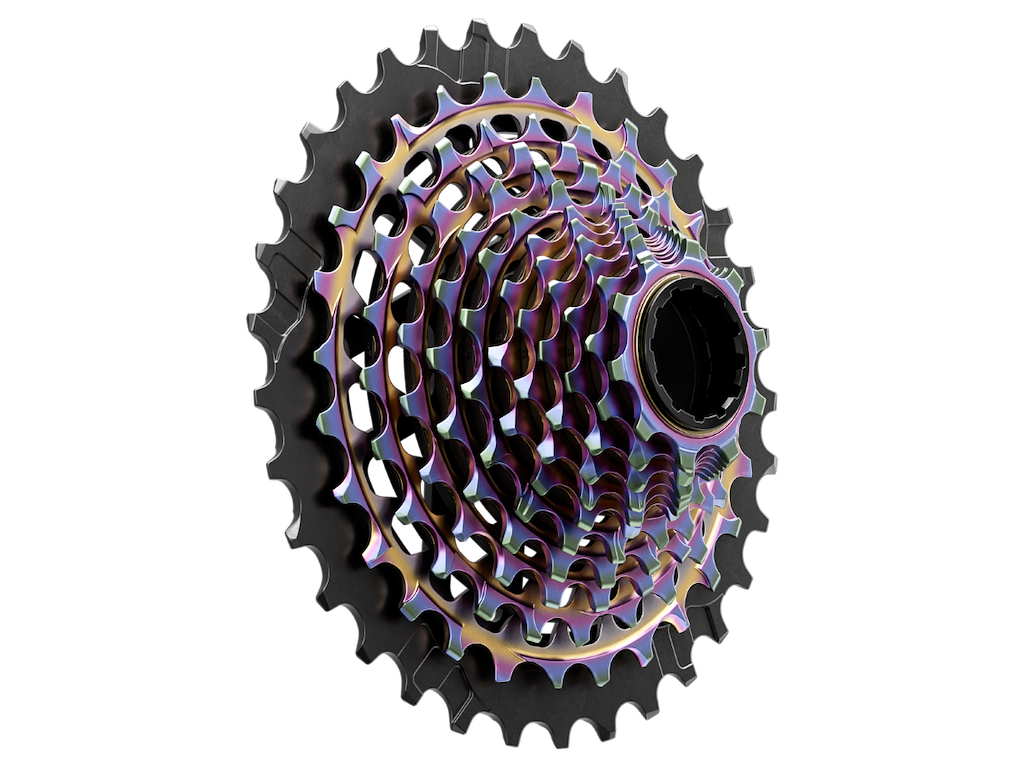 SRAM RED eTap AXS XG-1290 E1 kassette 12 Speed 10-33T Rainbow