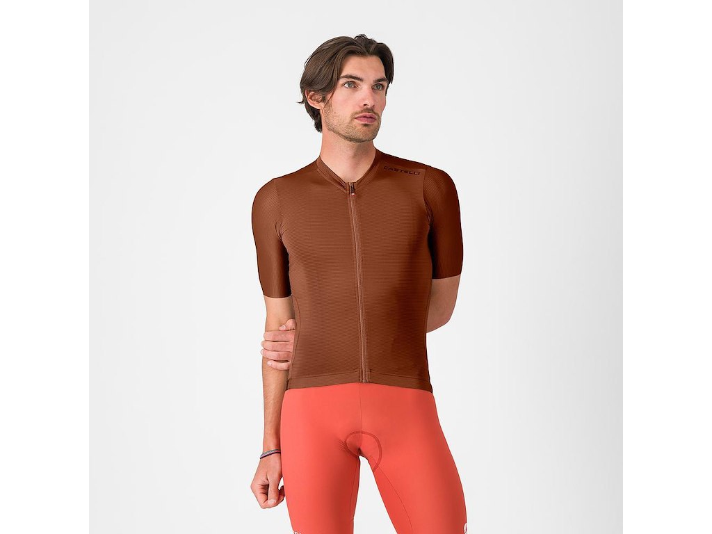 Castelli Espresso 2 Jersey - Cykeltrøje - Korte Ærmer - Herre - Deep Mocha - L