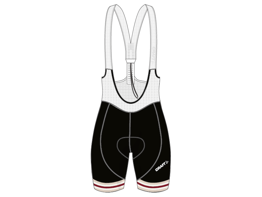 CRAFT EBC 3.0 Bibshorts - Cykelshorts m/pude - Dame - Sort - Str. M