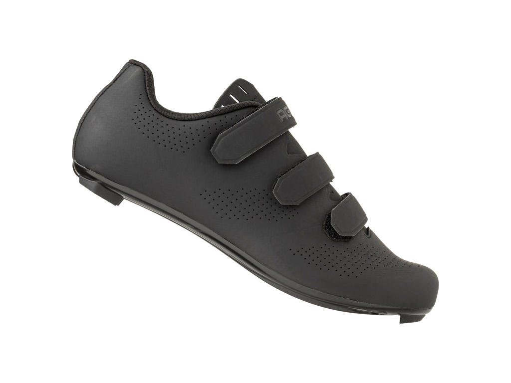 AGU R410 - Cykelsko Road - Velcro - Sort - Str. 40