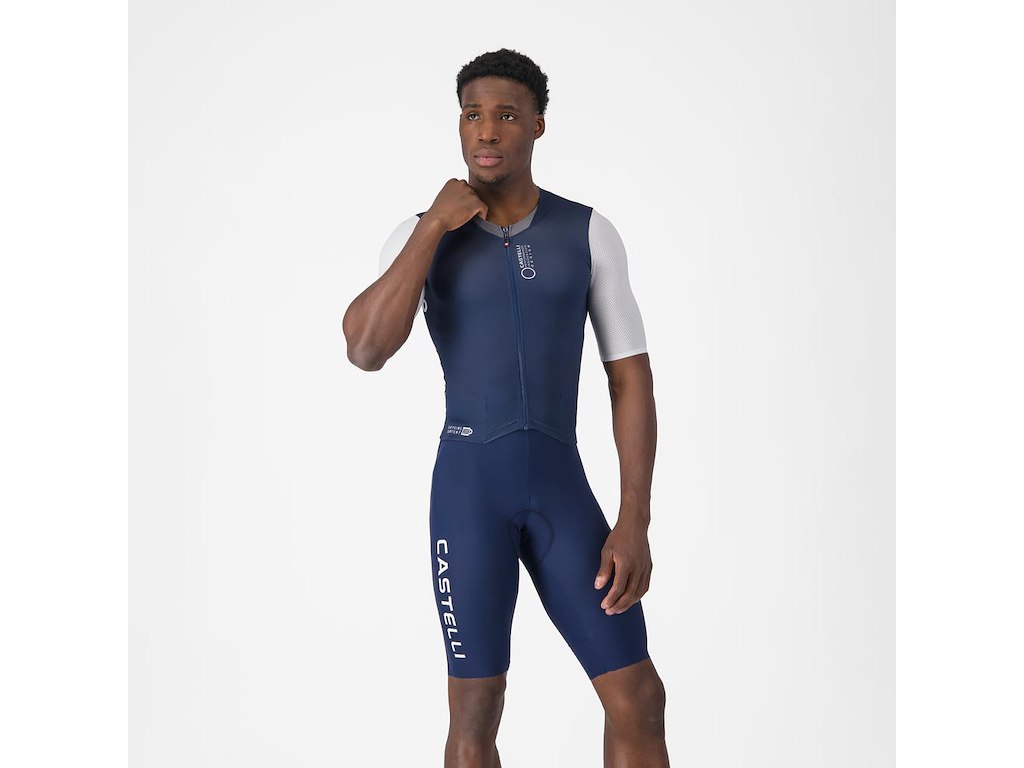 Castelli Saturday Morning Skinsuit - Skinsuit - Herre - Belgian Blue/White - XS