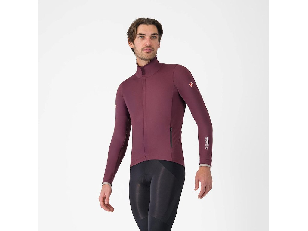 Castelli Alpha 150 Jacket - Cykeljakke - Deep Bordeaux - XL