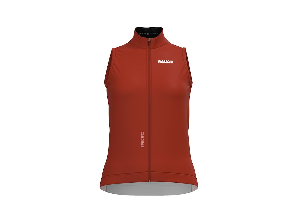 Bioracer Icon Gilet - Cykelvest - Dame - Terra Cotta - L