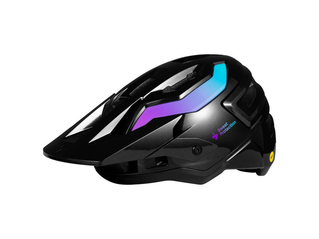 Sweet Protection Bushwhacker 2Vi Mips - Cykelhjelm - Black Hyper Violet - L/XL