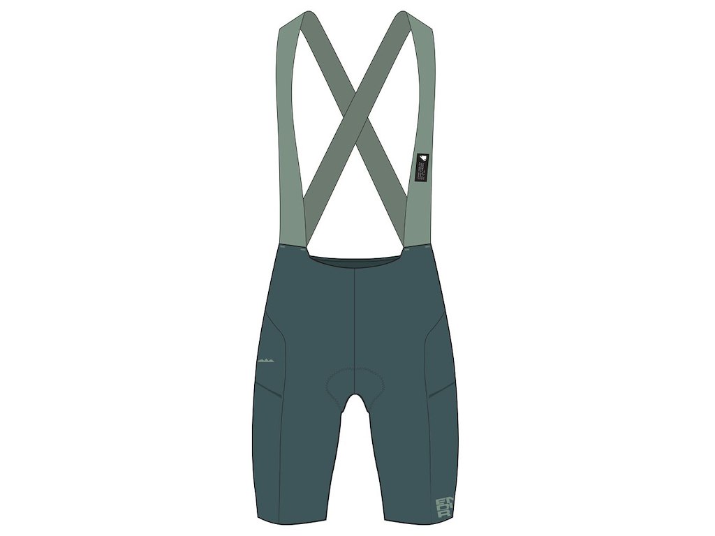 Endura Alltrack Ride Bibshorts - Cykelshorts m/pude - Dame - Teal - Str.  2XL