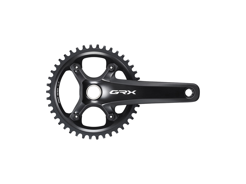 Shimano GRX kranksæt - Single 42 tands - 1 x 11 gear - 175mm pedalarme - FC-RX810