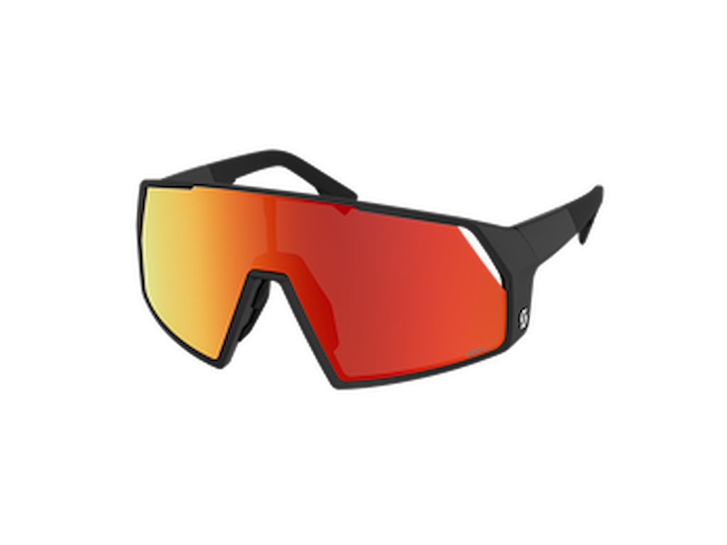 SCOTT Pro Shield - Cykelbriller - Sort/AMP Red Chrome