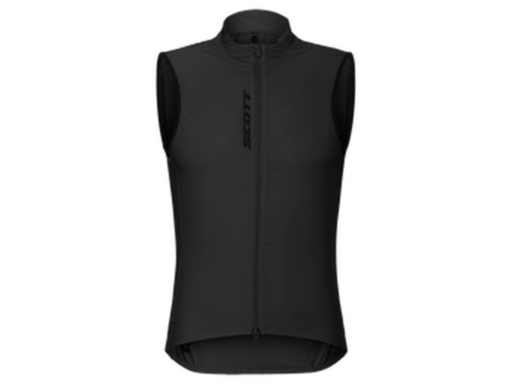 SCOTT Pro Windbreaker Vest - Cykelvest - Herre - Sort - Str. L