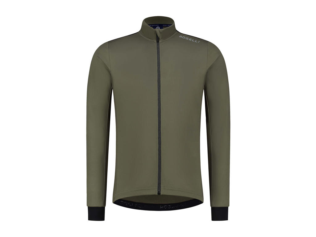 Rogelli Core - Cykeltrøje - Lange ærmer - Grøn - Str. 2XL