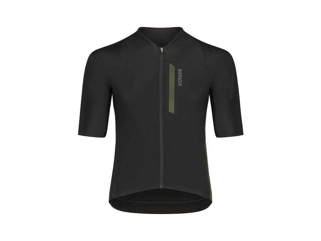 Bioracer Icon Gravel Jersey - Cykeltrøje - Korte ærmer - Herre - Olive - L