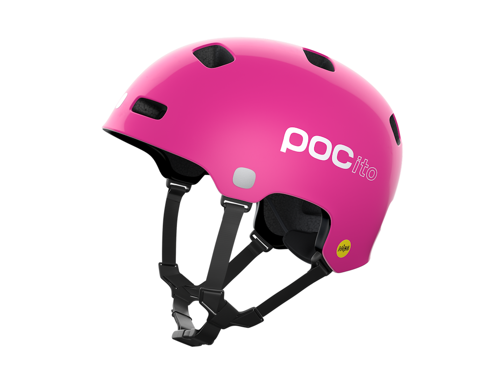 POC POCito Crane Mips Cykelhjelm Pink (Hjelmstørrelse: 55-58 cm)